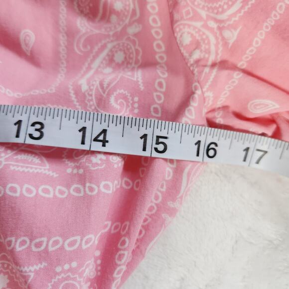 Never Fully Dressed Pink Bandana Wrap Maxi Dress - Picture 12 of 13